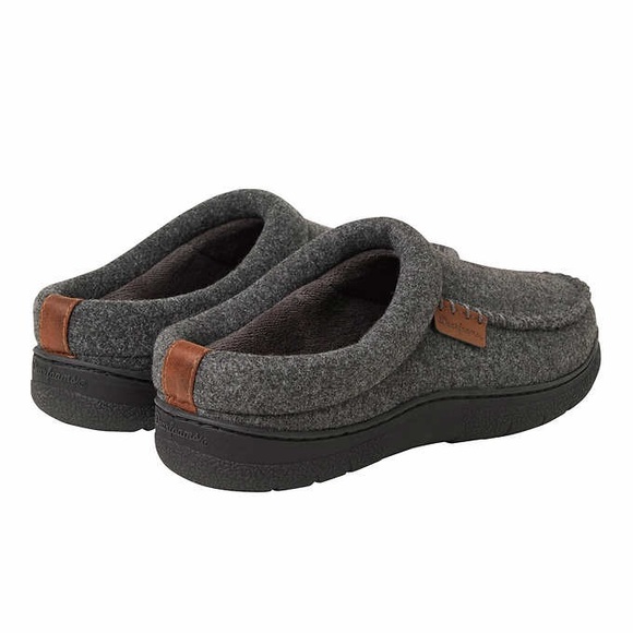 Dearfoams Men’s Slippers w/ Indoor/Outdoor Outsole - Picture 3 of 9